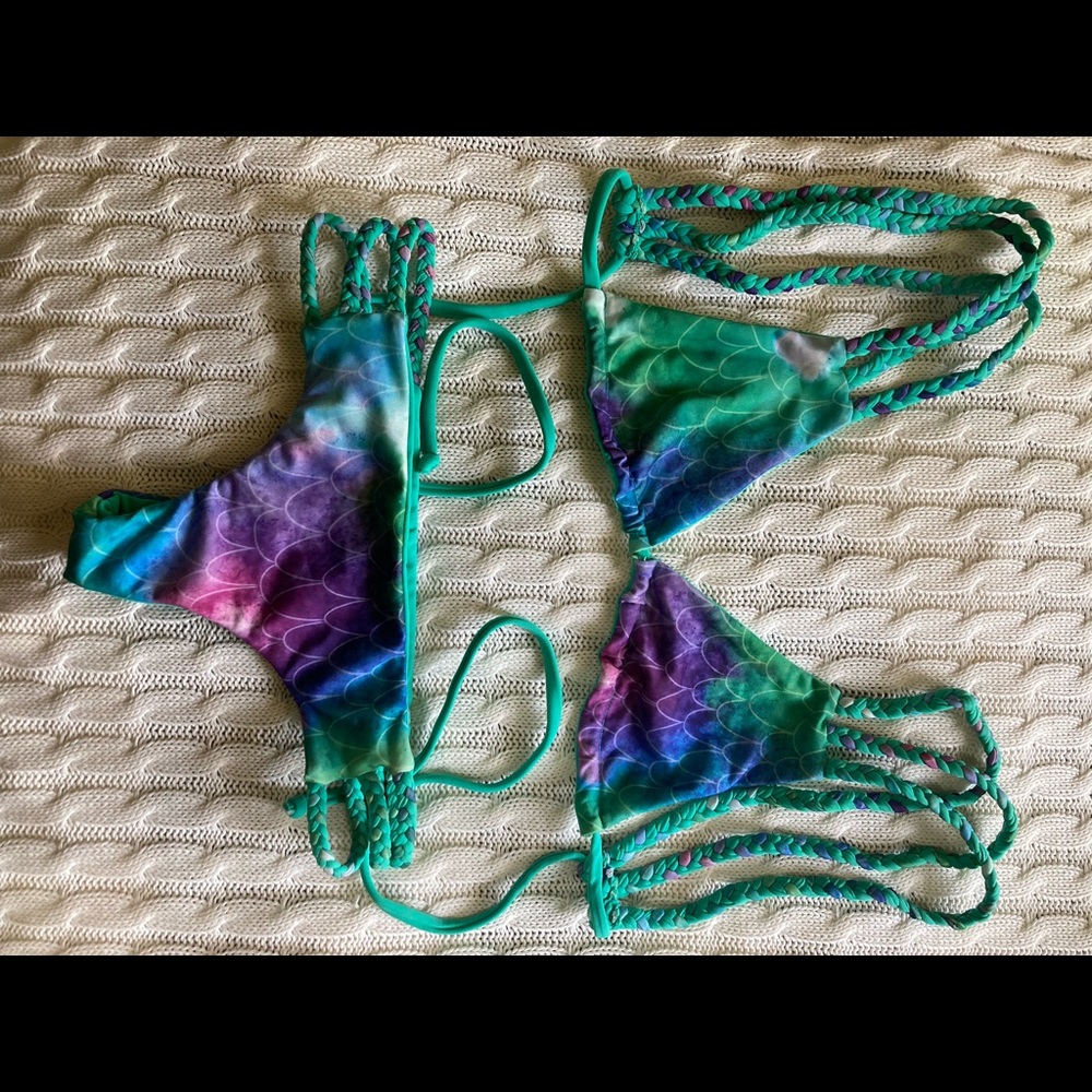 Kokoh swimwear mermaid bikini in EUC
